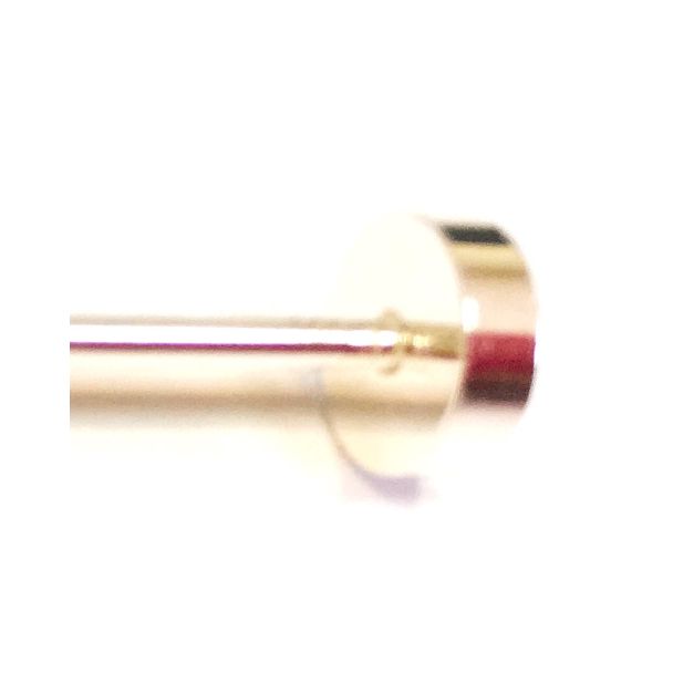 Collar Bar Alfiler de Cuello Rounded and Plain Chrome End 02