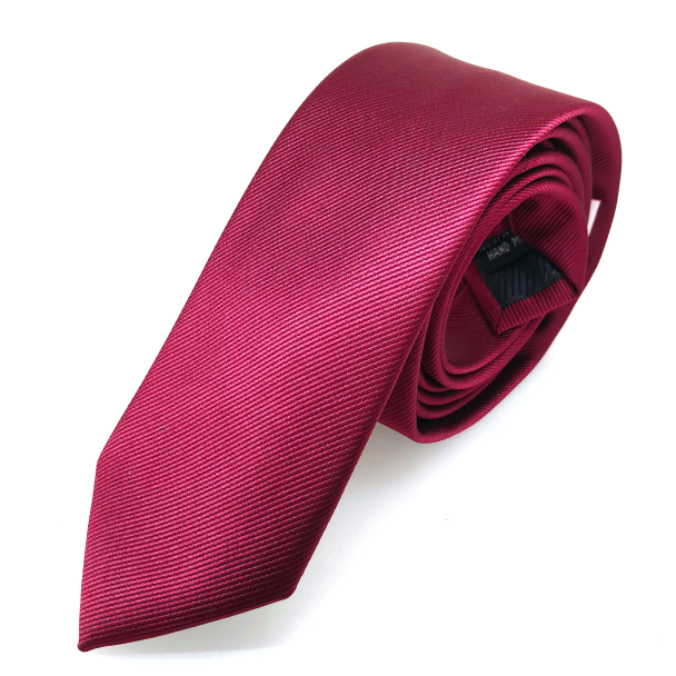 Corbata de Microfibra Granate-Gemelolandia