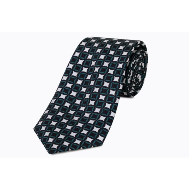 Corbata de Seda Twill Guinegate Verde - Gemelolandia