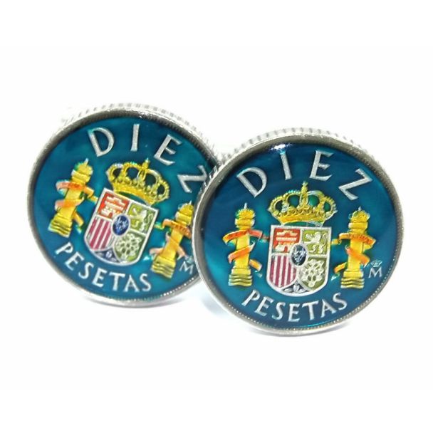 Gemelo 10 Pesetas Verde 3
