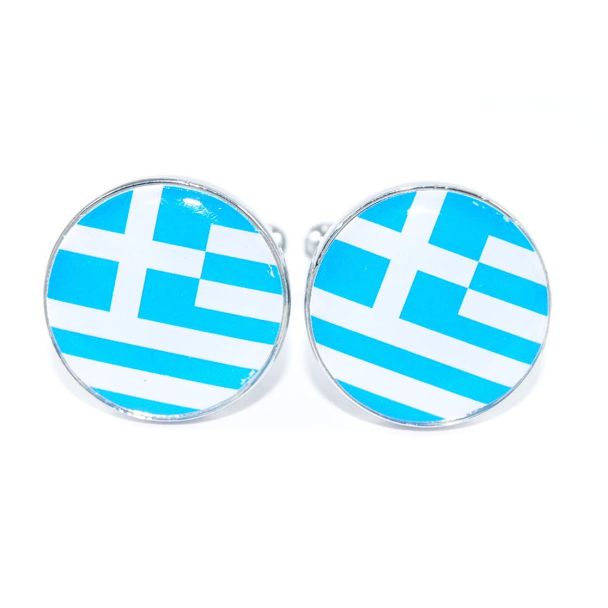 Gemelos de Bandera Grecia