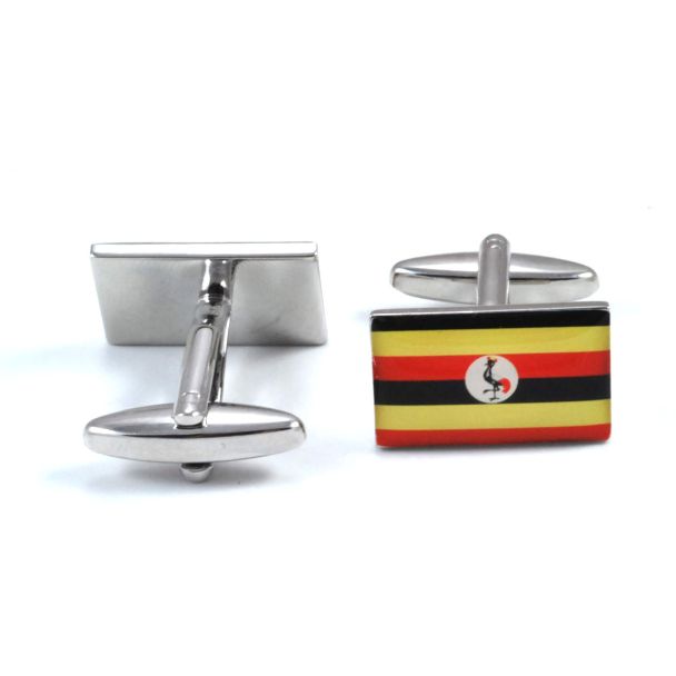 Gemelos Bandera de Uganda 01
