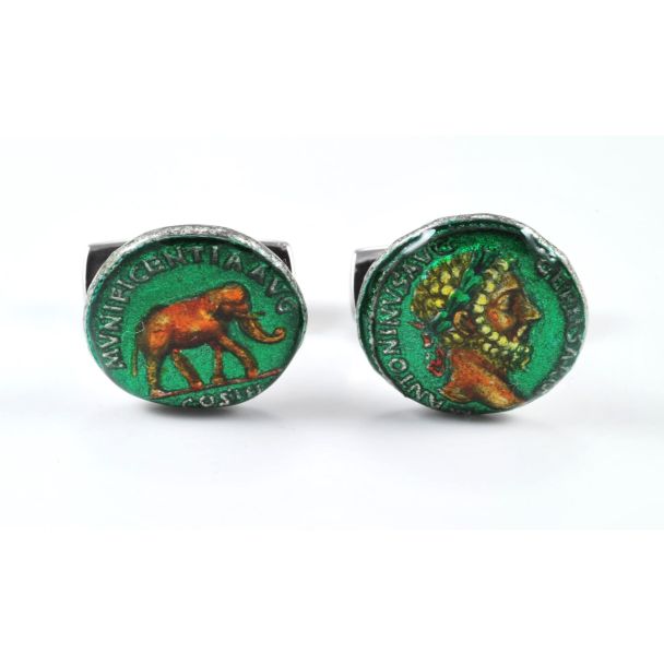 Gemelos para camisa Monedas Romanas 1