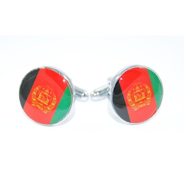 Gemelos de Bandera Afganistan