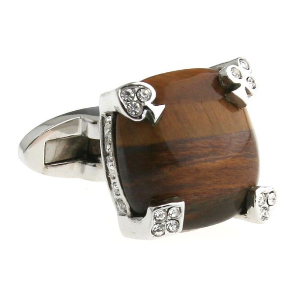 Gemelos Brown Stone Poker Engarced 04