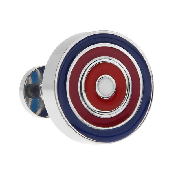 Gemelos de Camisa Circles Reversible Red and Wine 03