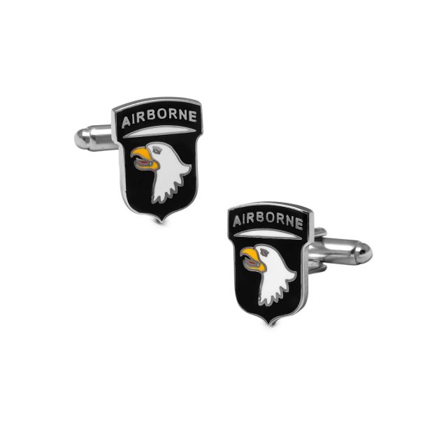 Gemelos de Camisa 101 División Amerícana Aerotransportada 