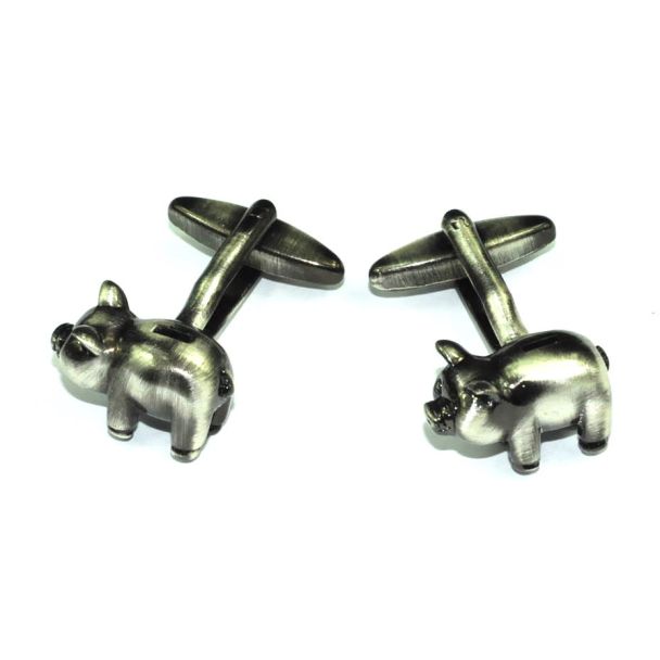 Gemelos de Camisa Cerdito Hucha 02