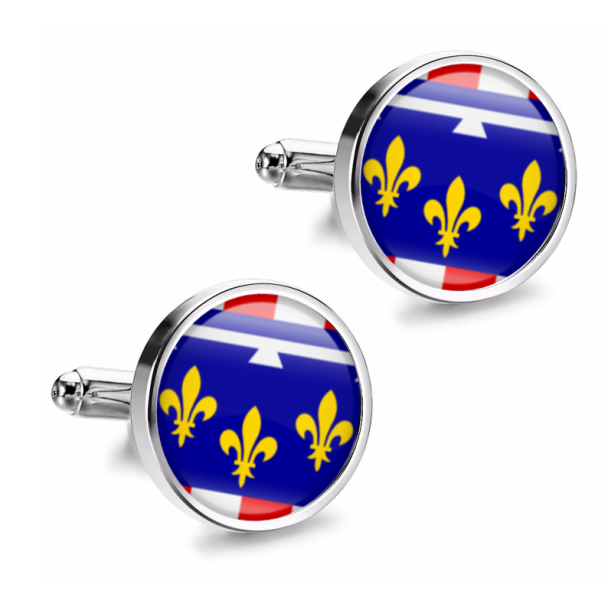Gemelos de Camisa Magglass Banderas Regiones Francia Centre-Val de Loire - Gemelolandia