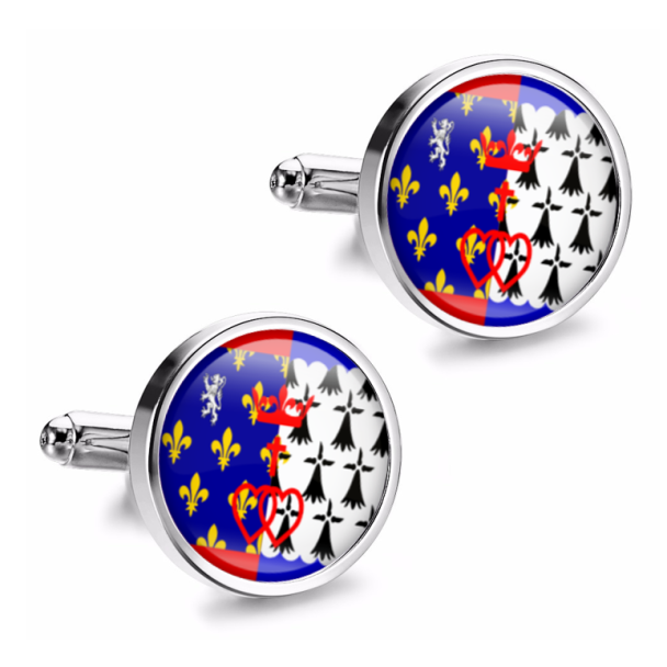 Pin de Solapa Magglass Banderas Regiones Francia Pays de la Loire - Gemelolandia