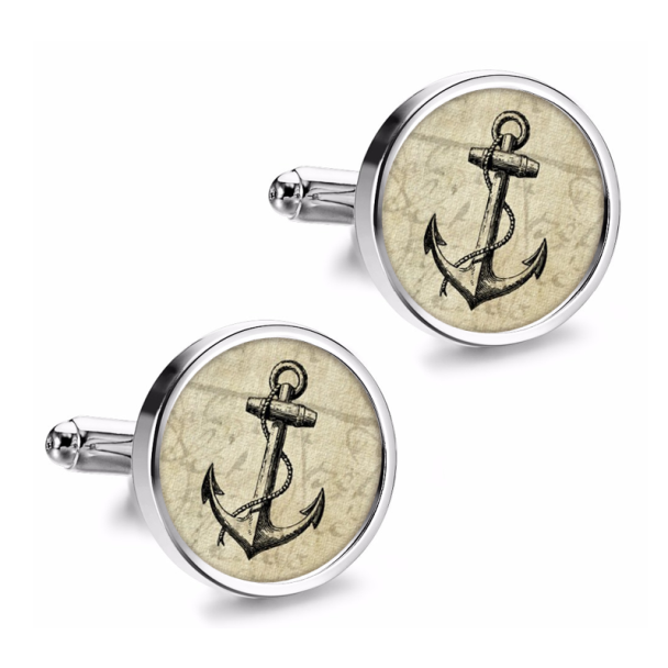 Gemelos de Camisa Magglass Nautico Nº25 16mm - Gemelolandia