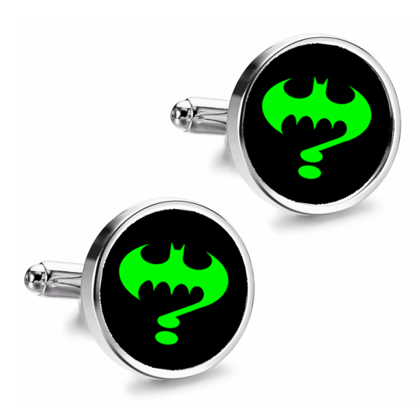 Gemelos de Camisa Magglass Riddler Logo - Gemelolandia