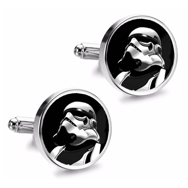 Gemelos de Camisa Magglass Stormtrooper - Gemelolandia