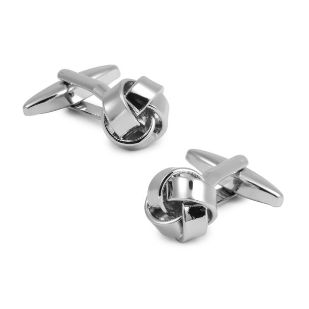 Gemelos de Camisa Nudo Plated Knot 11mm Gemelolandia