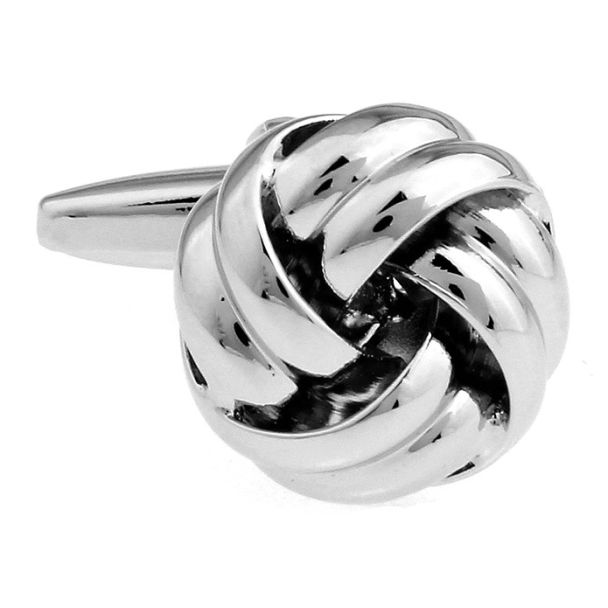 Gemelos de Camisa Nudo Plated Knot 14mm - Gemelolandia
