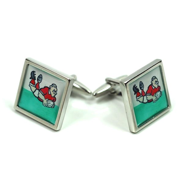 Gemelos de Camisa Rugby  Colores Gales 02