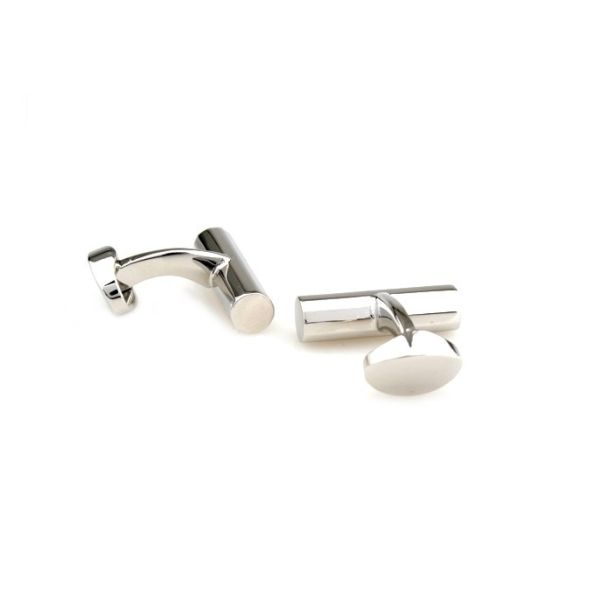 Gemelos de Camisa Tubular Plated 22x11mm - Gemelolandia