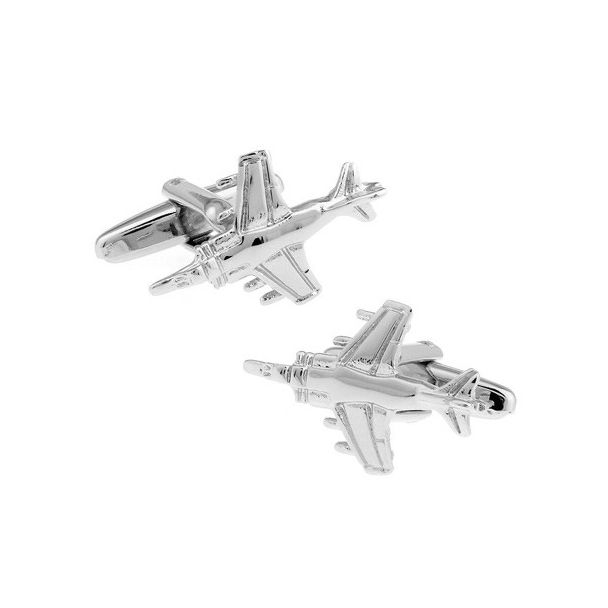 Gemelos para camisa Avion de Combate Harrier 01