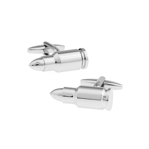 Gemelos para camisa Balas Modelo III Acero 01