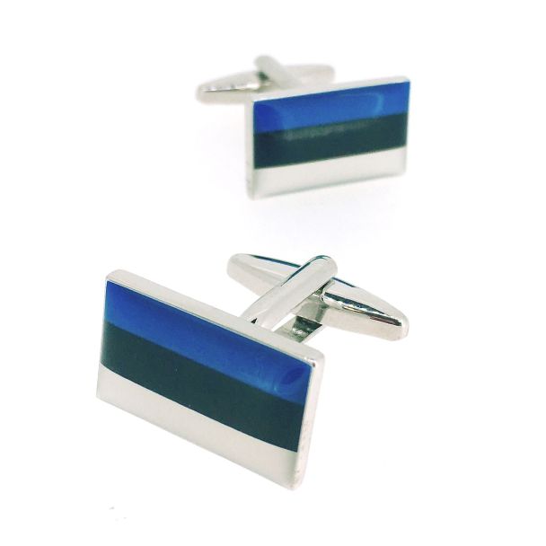 Gemelos para Camisa Bandera Nacional de la República de Estonia - Gemelolandia