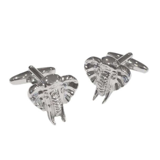 Gemelos para camisa Cabeza de Elefante Africano