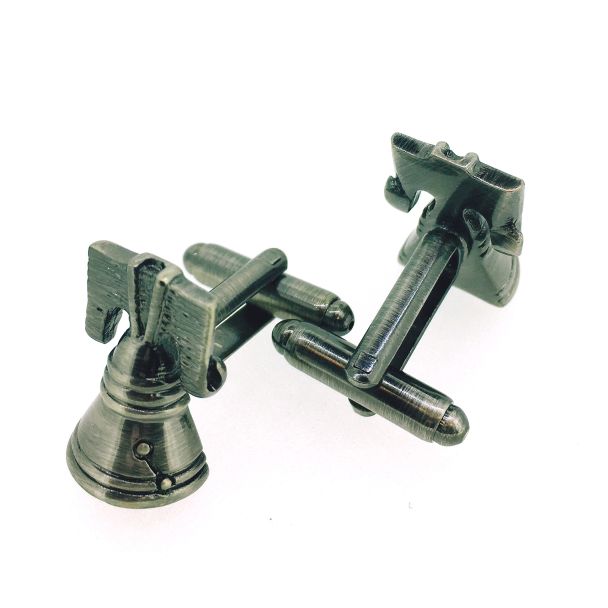 Gemelos para Camisa Campana 3D Acero 3 - Gemelolandia
