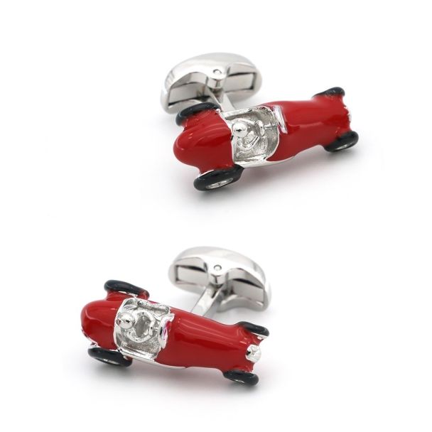 Gemelos para Camisa coche carreras vintage 26mm - Gemelolandia