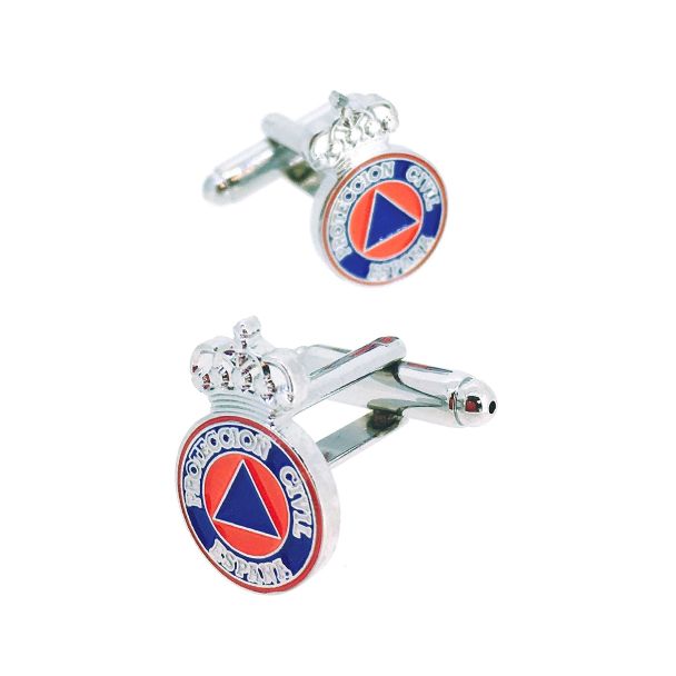 Gemelos para Camisa Escudo de Proteccion Civil - Gemelolandia
