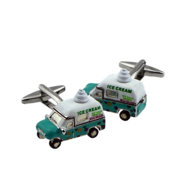 Gemelos para Camisa Furgoneta de Helados - Gemelolandia