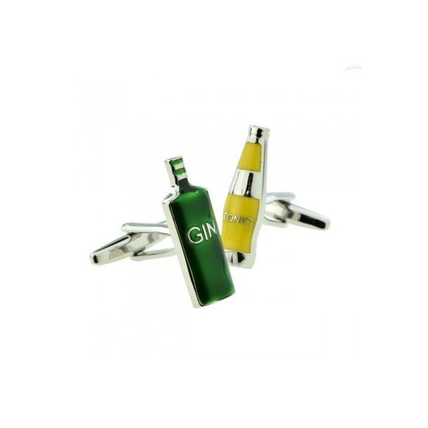 Gemelos de Camisa Gin Tonic 25mm - Gemelolandia