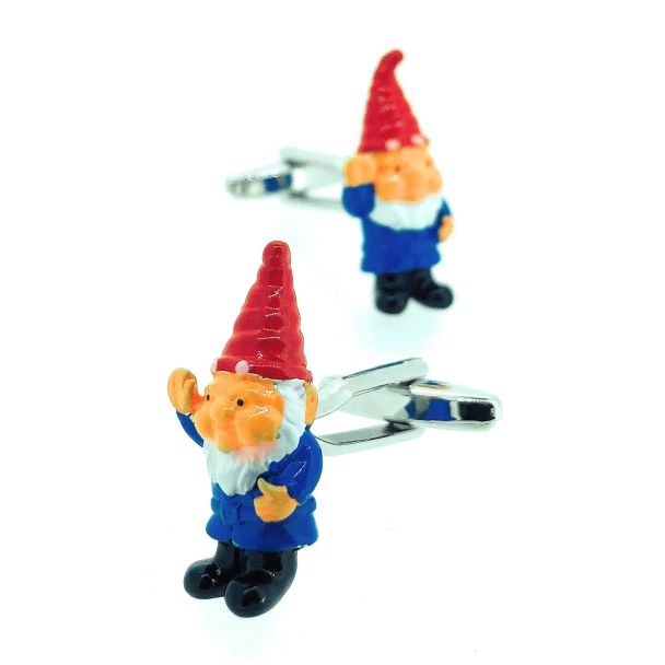 Gemelos para camisa Gnomo de Jardín-Gemelolandia