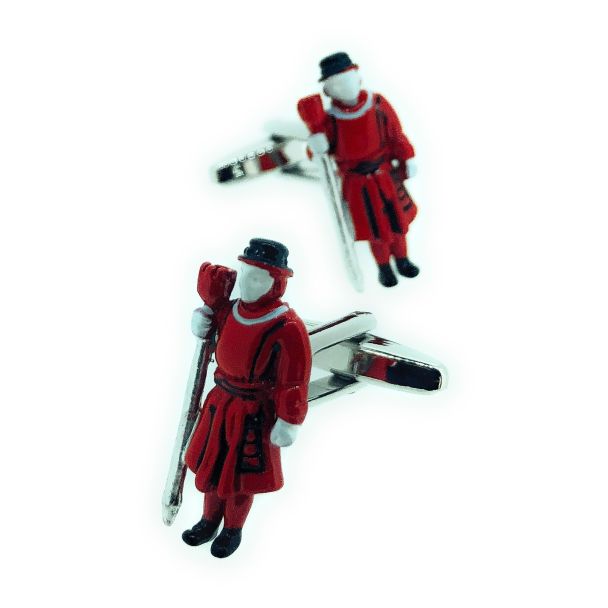 Gemelos para camisa Guardián Beefeater-Gemelolandia