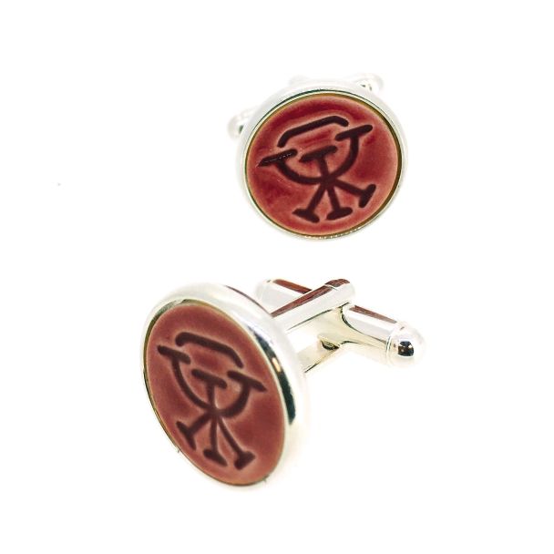 Gemelos para Camisa Kimu Runa de la Prosperidad Color Rojo - Gemelolandia