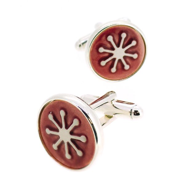Gemelos para Camisa Kimu Runa de los Sueños Color Rojo - Gemelolandia