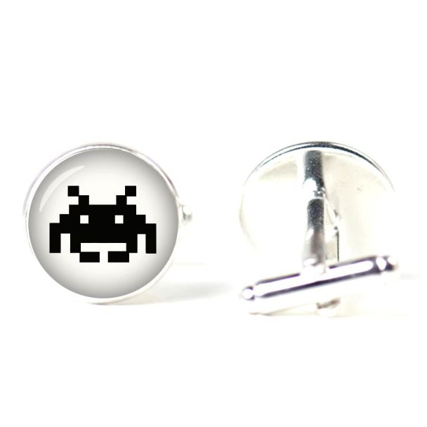 Gemelos para camisa Magglass Space Invanders 02