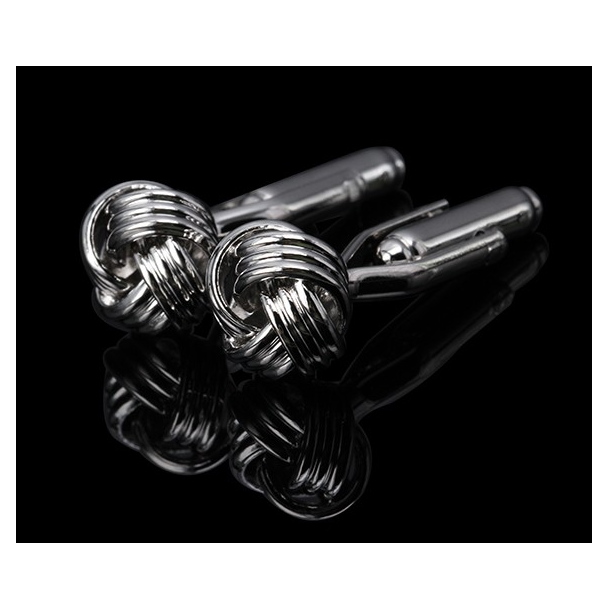 Gemelos para Camisa Nudo Plated Triple 04