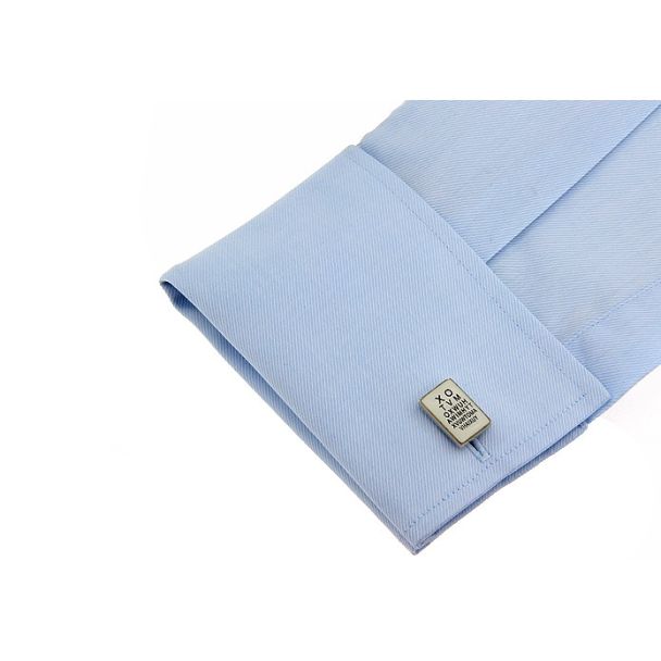 Gemelos para camisa Optico Tabla Optométrica Rectangular 03