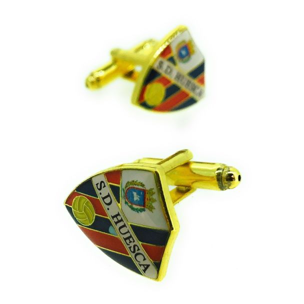 Gemelos para camisa S.D. Huesca-Gemelolandia