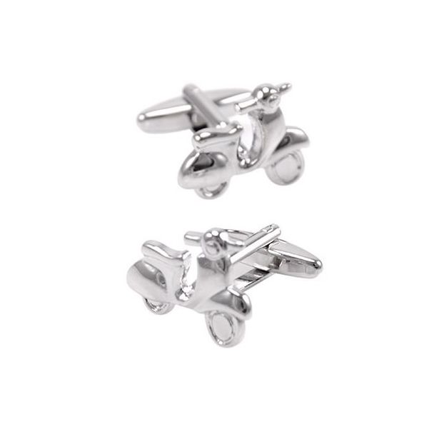 Gemelos para Camisa Scooter Acero 01 - Gemelolandia