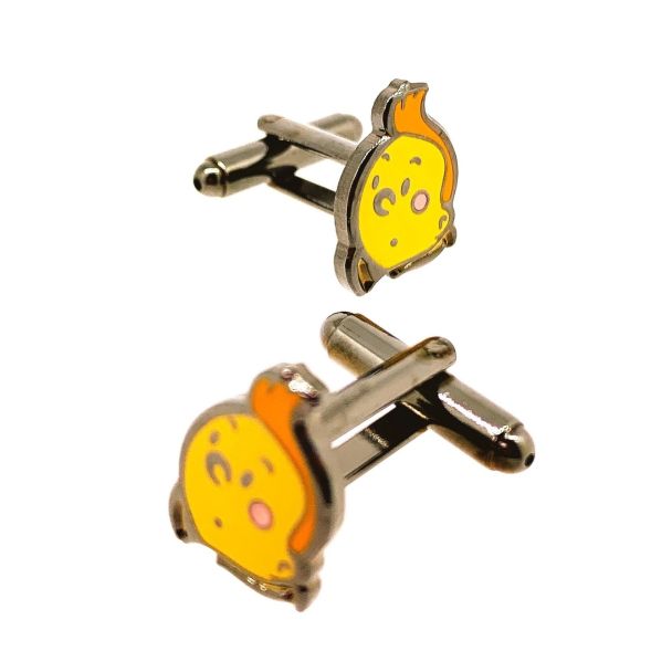 Gemelos para camisa Tintín 15x10mm - Gemelolandia