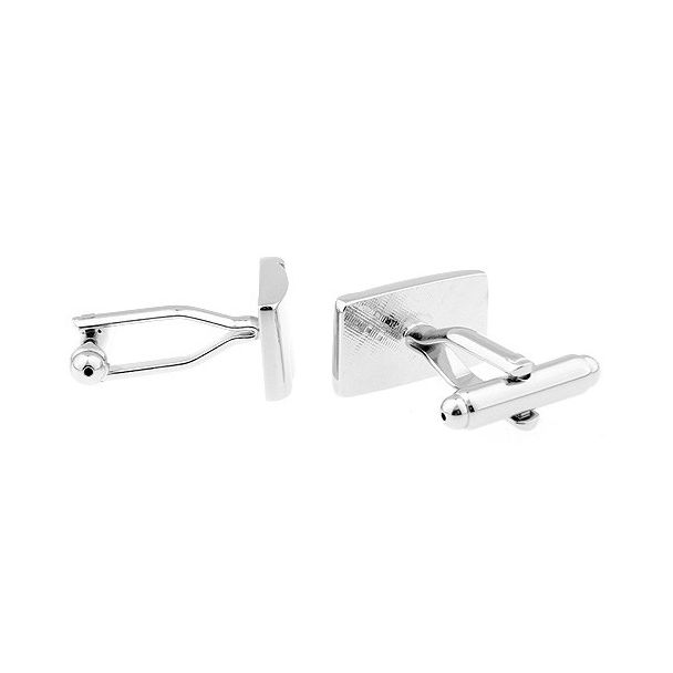 Gemelos para camisas Wedding Interlaced Steel 02