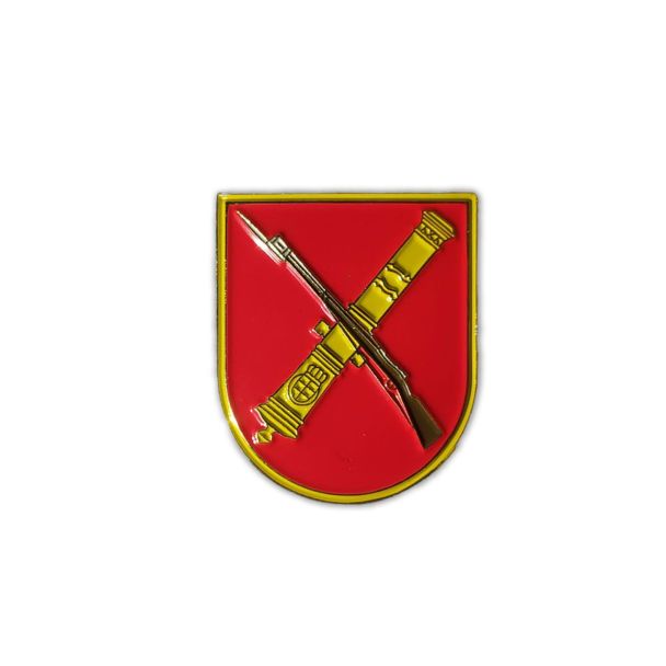 Insigne Emblème du Cours d'Histoire de l'Armement de l'Armée Espagnole de l'Institut d'Histoire et de Culture Militaire 30 x 25 mm.