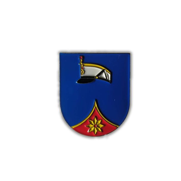 Insigne Emblème du Cours d'Uniformologie de l'Institut d'Histoire et de Culture Militaire 30 x 25 mm.