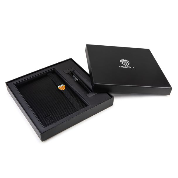 Libreta Luxe Edition + Bolígrafo Valencia CF - Producto oficial del Valencia CF - Gemelolandia