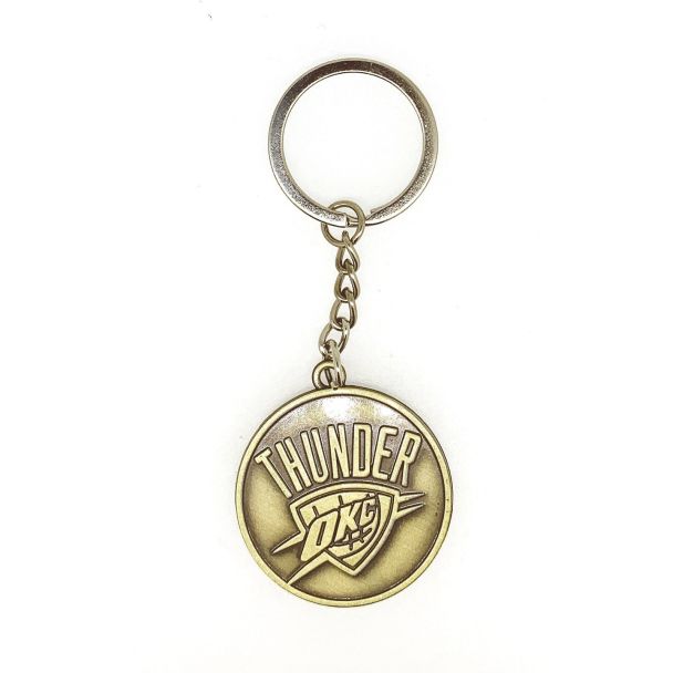 Llavero dos caras Oklahoma Thunder 3,5cm - <Gemelolandia
