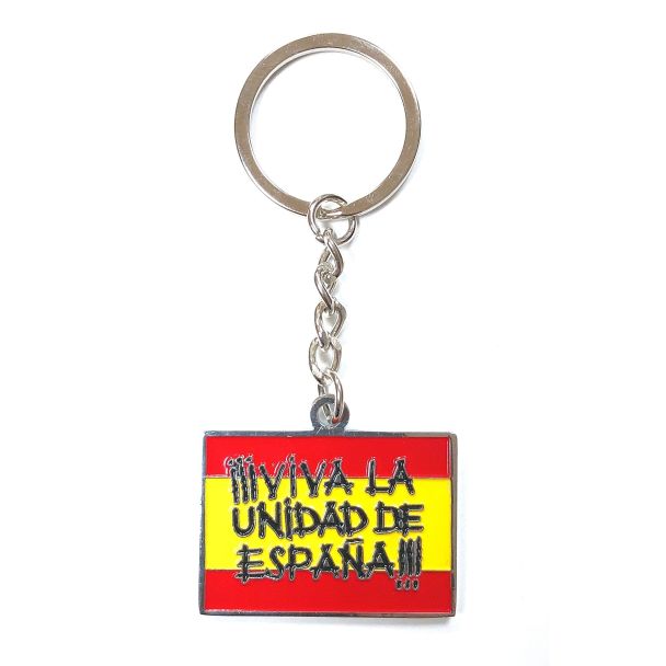 Llavero Viva la unidad de España a Doble Cara - Gemelolandia