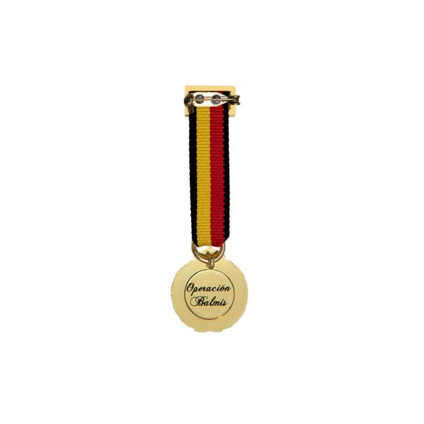 Medalla Miniatura Conmemorativa Operación Balmis Gemelolandia 02
