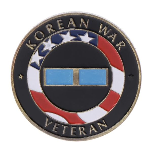 Moneda conmemorativa Korean War Veteran 39mm - Gemelolandia