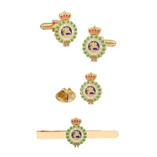 Boutons de manchette de la médaille de San Hermenegildo - 13x20mm - Émaillé en couleur-Pack