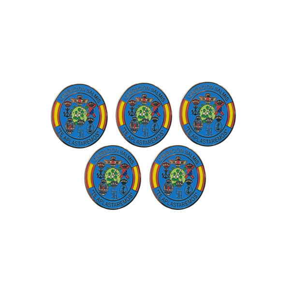 Pack 5 Pins de Solapa Operación Balmis 2020 Estado de Alarma - Gemelolandia